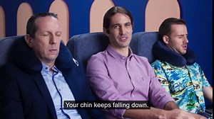 BCOZZY Chin Supporting Travel Neck Pillow - Classic