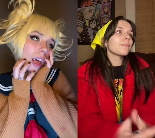 Funny Duet with French Friar Toga Trying to Escape