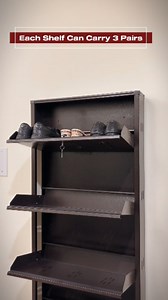 Looking for a wall-mountable shoe rack👢 Hudibaaba gives you smart and strong storage. [wall mountable shoe rack, shoe rack for home, space saving shoe rack, rust proof shoe rack, aluminium shoe rack, shoe organizer wall mount, modern shoe rack, shoe rack for Indian homes, Hudibaaba, shoe rack Bangalore] | Hudibaaba