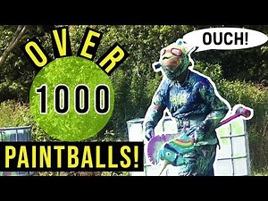 Shot by 1000+ Paintballs! So Paintful