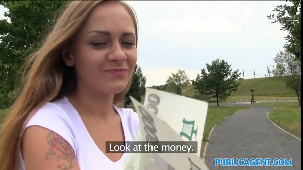 PublicAgent Petite Russian with great tits takes cock for cash
