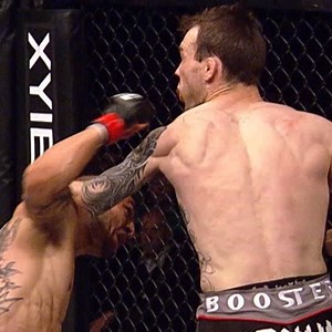 Overhand right! Mouth guard flying! A textbook finish from Cub Swanson... 👊💥 | UFC