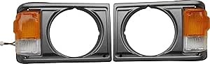 Headlamp door Headlight Light Case For Toyota Land Cruiser FJ60 1981-87 with Corner Light