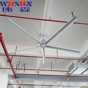 [Hot Item] 20FT 6300mm Gree Brand Internal Pmsm Industrial Big Hvls Ceiling Fans for Factory Warehouse Ventilation