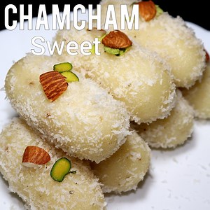 suji cham cham sweet recipe | semolina sweet recipe #chamcham #sweets | AKT Foodz