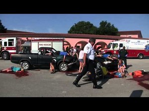 Mock DUI at Sebastian River High