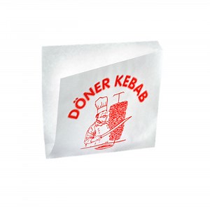 [Hot Item] Custom Glassine Waxed Paper Bags Disposable French Fries Fried Chicken Cookie Popcorn Packaging Bags
