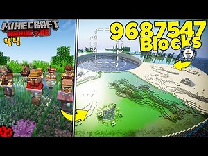 We Built Custom Biomes In 100 Days In Minecraft Hardcore | 100 Days Minecraft