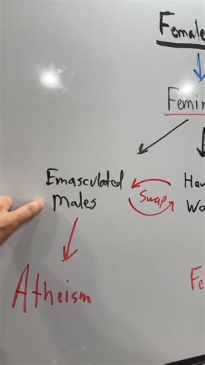 9.9K views · 585 reactions | The CHURCH should remain PATRIARCHAL. A man should lead his family to a church that is led by a MAN. A man who does not parade his wife. Any church where the pastor parades his wife is an effeminate church and should be shunned. An effeminate church leads to • emasculated beta males • chaotic feminists • degenerate children (gays, slay queens) Watch the video. | Amerix | Facebook