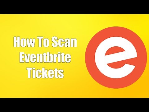 How To Scan Eventbrite Tickets