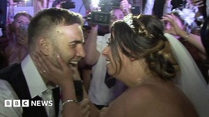 Gary Barlow performs at fan's wedding in Liverpool