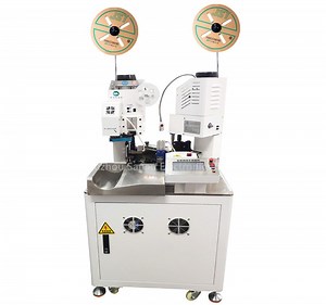 [Hot Item] with Twisting and Stripping Wire Function Fully Automatic Pre-Insulated Chain Terminal Crimping Machine