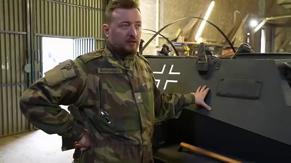Dmitry from Bushmakow Restorations shows us this beautifully restored SdKfz 250 Mortar Halftrack - The only known running German vehicle from Stalingrad! 🔥😮 | The Australian Armour and Artillery Museum