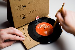 Cardboard Record Player - Andrew McKinley