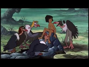 The Jungle Book Mowgli Meets the Vultures Slow Motion 2x