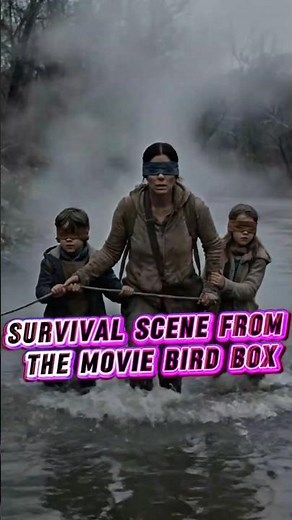 Blindfolded Through Danger… Facing the Invisible Terror | Bird Box
