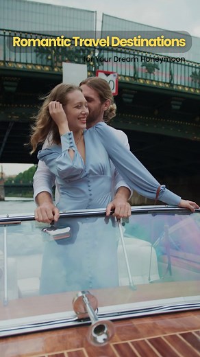 💖✨ Romantic Travel Destinations for Your Dream Honeymoon ✨💖 Your honeymoon is more than just a vacation — it’s the beginning of a lifetime of memories together! Whether you’re looking for white-sand beaches, charming cities, or cozy mountain retreats, the world is full of breathtaking destinations perfect for celebrating love. 🌹💑 Imagine waking up to the sound of the waves gently lapping at the shore, enjoying a private candlelit dinner on the beach, or exploring charming cobblestone streets