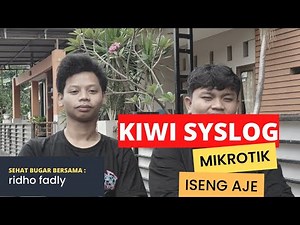 KIWI Syslog Server | Grep Log Mikrotik