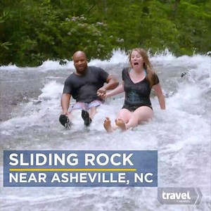 Nature's coolest water slide! | Travel Channel