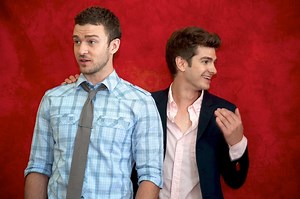 'The Social Network': Andrew Garfield Looked up to His Co-Star Justin Timberlake -- 'He Brought Sexy Back!'
