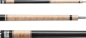 Viper Naturals 58" 2-Piece Billiard/Pool Cue, Birdseye Maple