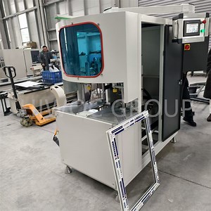 [Hot Item] 2026 UPVC CNC Corner Cleaning Machine with Nine Cutters for Window Door Making