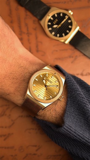 New OOO Forma “Settanta,” the modern evolution of an iconic timepiece. The case reveals a new geometry—bold, sculptural, and built to stand the test of time. ✔️ 39 mm marine-bronze case ✔️ Marine-bronze guilloché dial ✔️ Sapphire crystal ✔️ Elaboré 9039 automatic movement with marine-bronze rotor | Out of Order Watches