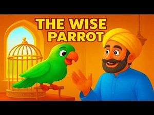The Wise Parrot | Animated Moral Story for Kids | English for Kids | Learn Spoken English