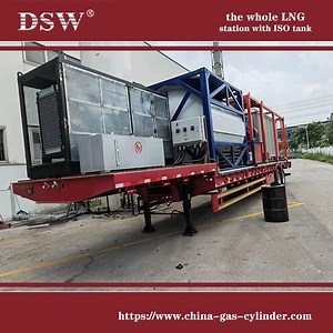 [Hot Item] LNG Lcng Gas Gasification Station with ISO Tank Small Capacity