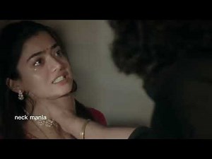 Rashmika mandana strangle scene || Neck mania ||
