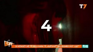 #gjesi: 10 këngët më të dëgjuara të javës në “Billboard hot 100” - GjirafaVideo