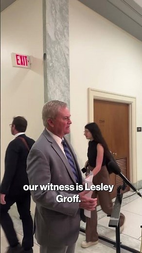 Ex-Epstein Assistant Lesley Groff’s Two-Person Escort To Face Grilling Before the House #shorts