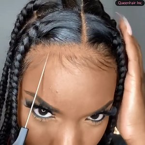 So stunning! 👏🏽She is so talented in braiding.💯💯 Get one to braid 👉🏽 13x4/13x6 frontal wigs 🔗https://queenhairinc.com/collections/13-4-lace-frontal-wig 📍store - 51-18 Grand Ave, STE#2, Maspeth, NY 11378 ️☎: 917-774-6123/718-326-2765 #queenhairinc #braid #wigs | BeiBei Hair Inc