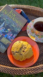 46 reactions · 11 comments | A recipe for coziness: Fall leaves, hot cinnamon spice tea, a pumpkin scone, and a mystery featuring banned books and friendship.  What’s your favorite scone or hot tea flavor? #elleryadams #cozyreads #cozyvibes #novemberreads #secretbooksconesociety #inkandshadows #mystery #cozymystery #fallvibes #fallvibes | Ellery Adams Author | Facebook