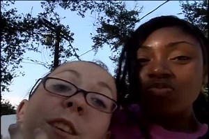 Nasty Ebony Hooker In A Hot Threesome