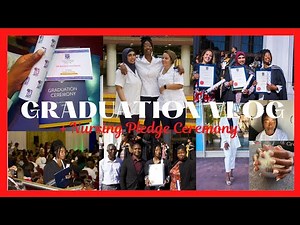 GRADUATION VLOG👩‍🎓: BACHELOR OF NURSING DEGREE + Nursing Pledge Ceremony ‪@UWCOnline-YouTube‬