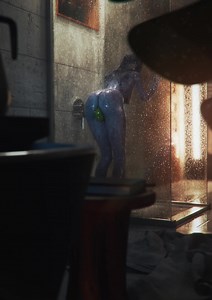 Widow Shower Relief [VGErotica]