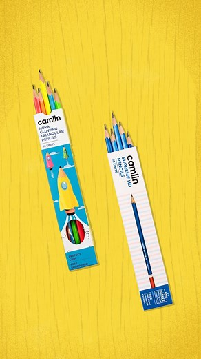 Constant companion, from work to play! From the playful chaos of pencil fights on classroom tables to the transformation of youthful dreams and aspirations onto paper, Kokuyo Camlin pencils stand as steadfast companions, guiding children through their formative years. The Camlin Supreme HD Pencils and Camlin Nova Glowing Pencils are the right tools that ensure an ideal canvas for young minds to sketch, write, and dream with extraordinary results. Visit the link in bio to shop. #art #madewithcame