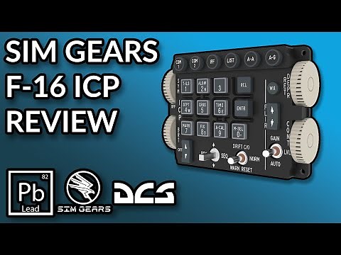 Sim Gears F-16 Integrated Control Panel (ICP) LT Review | DCS MSFS Falcon 4.0