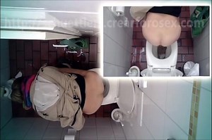German girl diarrhea and clogged toilet