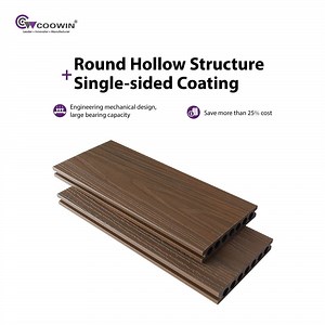 [Hot Item] Premium Hollow WPC Wood Composite Decking for Outdoor Spaces
