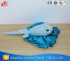 [Hot Item] Peluche Stuffed Animal Devil Ray Realistic Fish Lifelike Plush Soft Toy Flying Manta Ray