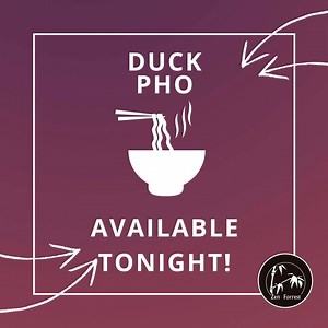Don't miss out on Monday Night Pho. We also have a special addition to our regular menu...DUCK PHO! Available from 4pm - 9pm tonight! | Zen Kitchen & Bar