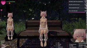 Secret Flasher Manaka - Free Run [Central Park - Cat costume]