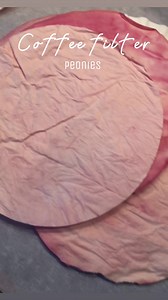 5.3K views · 167 reactions | Had to try to make those out of coffee filter! #coffeefilterflowers #peonies #paperflowers #dollartreecrafts | Just That Perfect Piece | Facebook