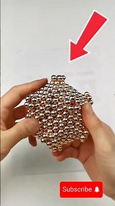 Magnet Balls Turned Into Stunning Shapes! ✨ #shorts