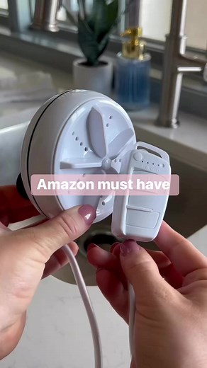 433K views · 4.7K reactions | DISCOUNTEDThis washer is perfect for dishes or laundry. We love that when we have a full dish washer or washing machine we can put this to work and have clean items after. Talk about time saver. ...#amazonmusthaves #amazonfavorites #coolfinds #amazongadget #amazonhomefinds #burgerorder #summerbbq #summerfoods #easydinner | The Bargain Sisters | Facebook