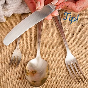 After all that Holiday eating, we know your silverware is probably looking a bit dull. #ProTip: Take a small amount of silver polish, with a clean cloth, dampen if necessary. To avoid highlighting fine scratches rub the polish on your item in an up-and-down motion, not circular! Turn the cloth frequently as you work, so tarnish isn't deposited back on your item. Rinse in warm water and buff with a clean, dry cloth to shine. ✨ | The Maids of West Houston | Facebook