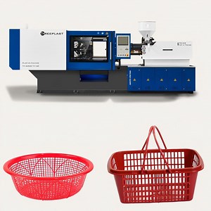 [Hot Item] Horizontal Injection Molding Machine for Plastic Fruit & Vegetable Baskets and Crates