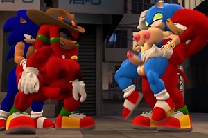 Sonic and Knuckles Gender Bender [blackchaos64]